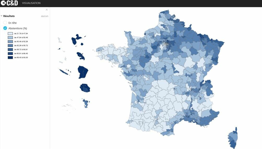 Carte R Sultats Du Premier Tour Des Lections L Gislatives Articque