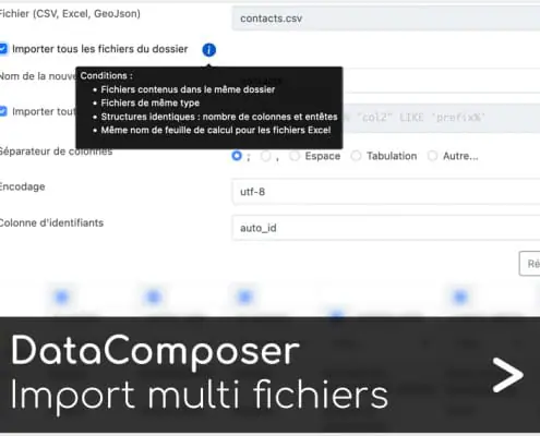 DataComposer : import multi fichiers